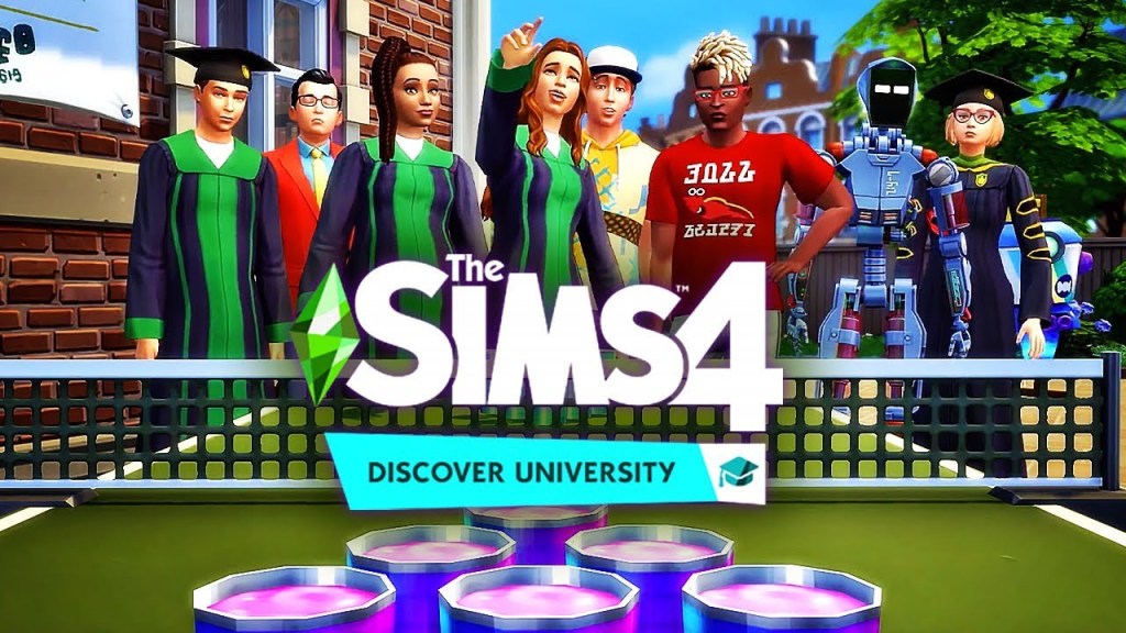 the sims 4 university free